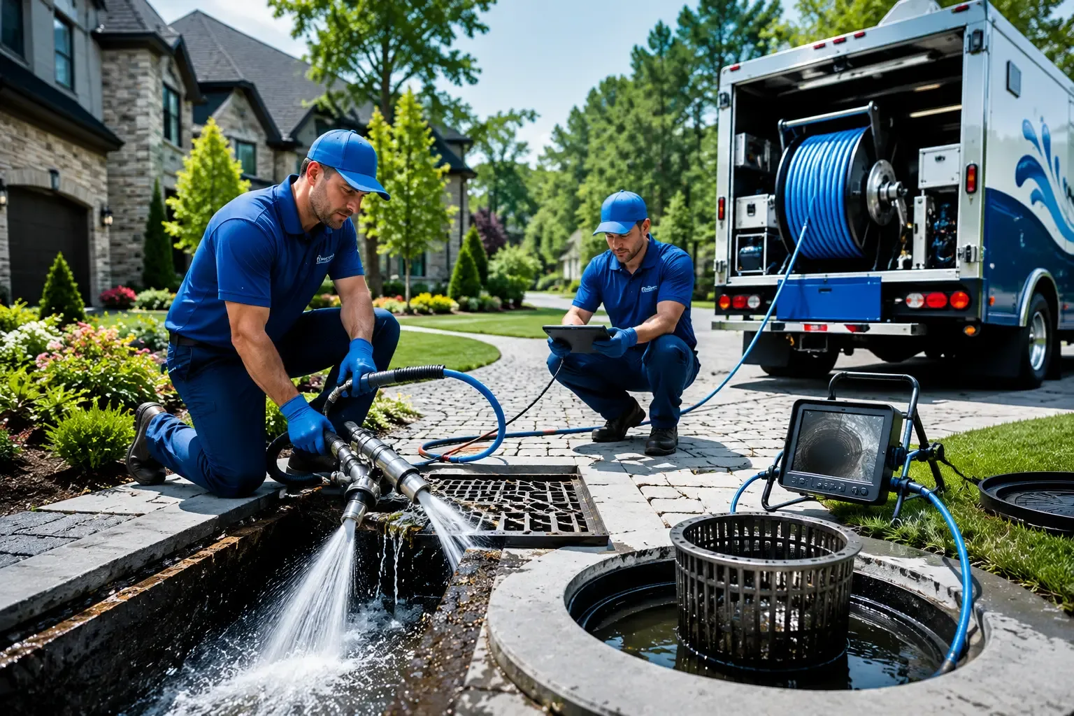 Local outdoor drain cleaning professionals in Central, IN